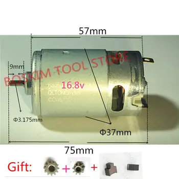 Motor RS-550VC DC 16.8V 18500RPM Replace For BOSCH HITACHI MAKITA METABO Milwaukee HILTI RYOBI Cordlesse Drill motor
Motor RS-550VC DC 16.8V 18500RPM Replace For BOSCH HITACHI MAKITA METABO Milwaukee HILTI RYOBI Cordlesse Drill motor