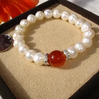 2 COLOR!!! 8-9MM Big Size Charm Fresh Water Pearl Bracelet with LUCKY Jewerly ELASTIC Bangle Fashion Jewellery, 30pcs/lot
2 COLOR!!! 8-9MM Big Size Charm Fresh Water Pearl Bracelet with LUCKY Jewerly ELASTIC Bangle Fashion Jewellery, 30pcs/lot