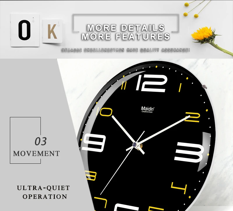 retro wall clock wall clock vintage led clock wall (5)