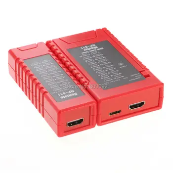 Multi-function HDMI cable tester NF-611 detector and HDMI professional trouble shooting tester
Multi-function HDMI cable tester NF-611 detector and HDMI professional trouble shooting tester