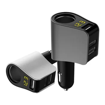 USB Car Charger Extended Cigarette Lighter Power Connector LED Voltage detection for Cadillac srx cts ats escalade sts dts bls
USB Car Charger Extended Cigarette Lighter Power Connector LED Voltage detection for Cadillac srx cts ats escalade sts dts bls
