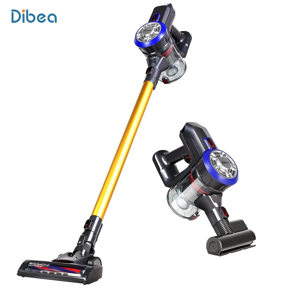 Dibea D18 Portable 2 In1 Lightweight Cordless Handheld Vacuum Cleaner Dust Collector Household Aspirator With Motorized Brush
Dibea D18 Portable 2 In1 Lightweight Cordless Handheld Vacuum Cleaner Dust Collector Household Aspirator With Motorized Brush