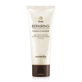 SECRET KEY Snail Repairing Foam Cleanser 100ml Facial Cleansing Rich Foaming Face Cleanser Moisturizing Korea Cosmetic
SECRET KEY Snail Repairing Foam Cleanser 100ml Facial Cleansing Rich Foaming Face Cleanser Moisturizing Korea Cosmetic