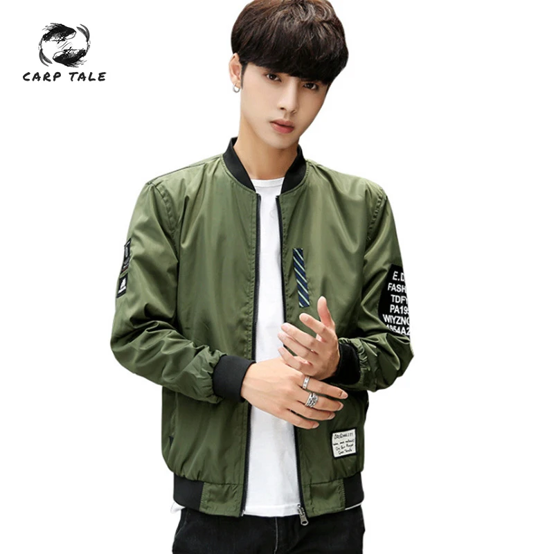 Korean version of the cross-border exclusive men's jacket spring new air force suit pilot jacket double-sided coat wholesale
Korean version of the cross-border exclusive men's jacket spring new air force suit pilot jacket double-sided coat wholesale