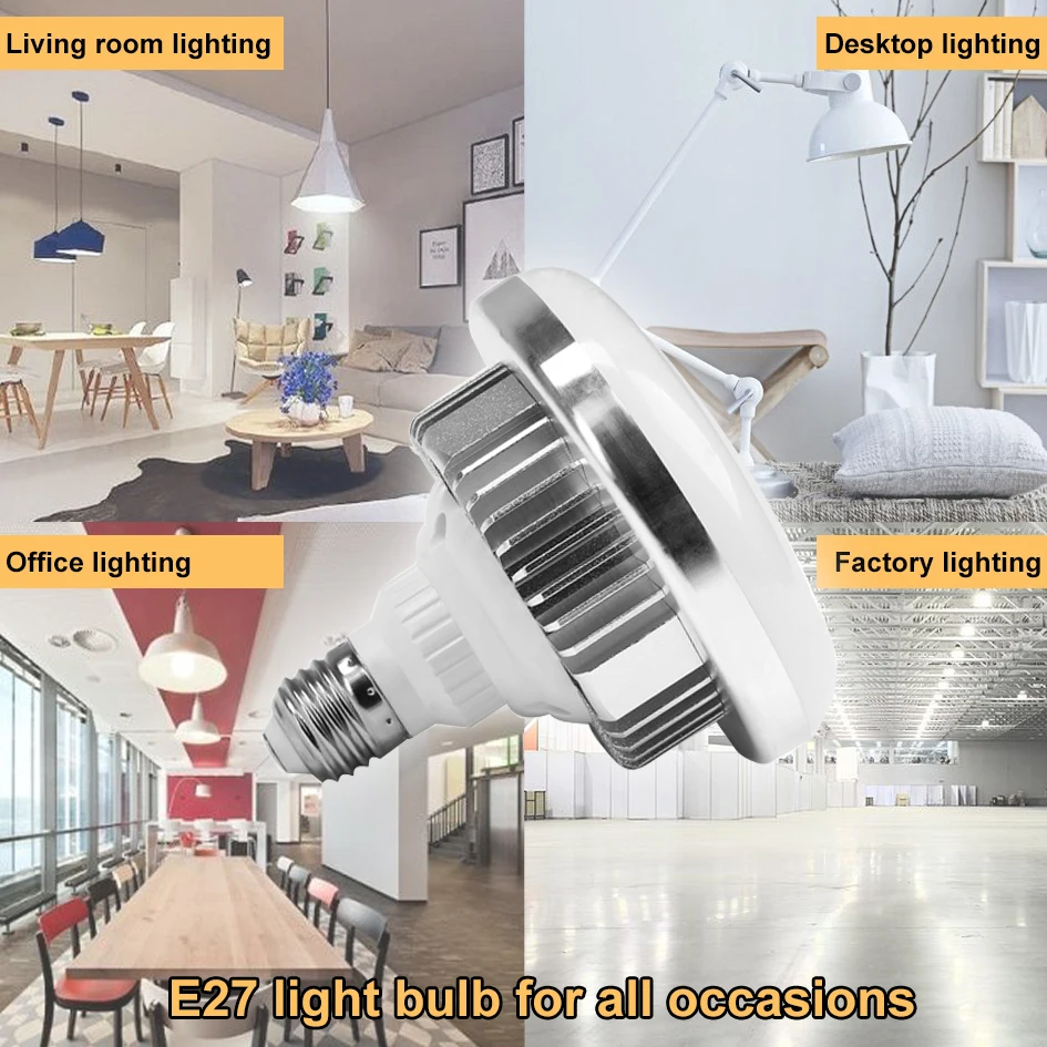 ALUMOTECH Multi-Fuction High Power E27 65W 5500K Daylight LED Bulb Lamp Photography Smartphone House Studio Video
ALUMOTECH Multi-Fuction High Power E27 65W 5500K Daylight LED Bulb Lamp Photography Smartphone House Studio Video