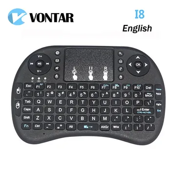 Vontar i8 mini keyboard English Li-ion battery Version i8+ Air Mouse Remote Control Touchpad Handheld for TV BOX Laptop Tablet
Vontar i8 mini keyboard English Li-ion battery Version i8+ Air Mouse Remote Control Touchpad Handheld for TV BOX Laptop Tablet