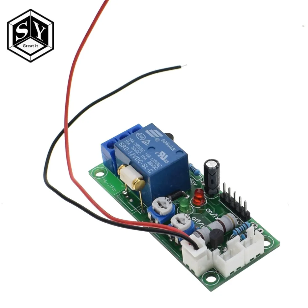 GREAT IT 1PCS Vibration Module/ Vibration Sensors Relay Switch Sensitivity and The Time Delay Adjustable (D2A1) 12V
GREAT IT 1PCS Vibration Module/ Vibration Sensors Relay Switch Sensitivity and The Time Delay Adjustable (D2A1) 12V