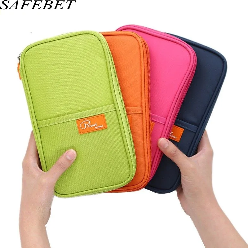 SAFEBET Brand Fashion Men Women Organizer Travel Document Holder Card Wallet Credit Card Protector Covers Documents Card Pack
SAFEBET Brand Fashion Men Women Organizer Travel Document Holder Card Wallet Credit Card Protector Covers Documents Card Pack