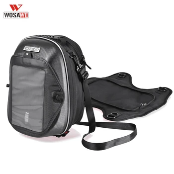WOSAWE Motorcycle Fuel Tank Bag Hard Shell Multi-function GPS Navigation Moto Bag With Waterproof Cover Magnetic Fixed Straps
WOSAWE Motorcycle Fuel Tank Bag Hard Shell Multi-function GPS Navigation Moto Bag With Waterproof Cover Magnetic Fixed Straps