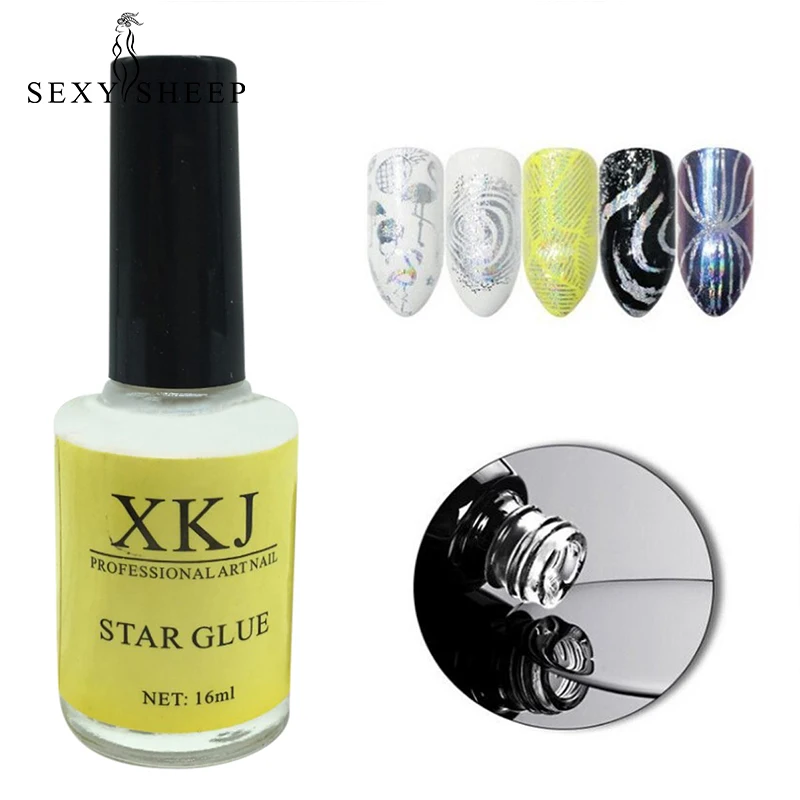 16ml Nail Glue for Nail Art Transfer Foil Holographic Adhesive Decal Starry Glue Foil Nail Tip Manicure Tool Decoration
16ml Nail Glue for Nail Art Transfer Foil Holographic Adhesive Decal Starry Glue Foil Nail Tip Manicure Tool Decoration
