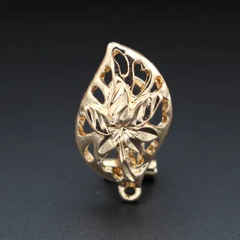 Metal Clip Earring Post with Loop Hanger 15*26mm Hollow Flower DIY Findings for Pearls Stud Earrings Jewelry Making Accessories
Metal Clip Earring Post with Loop Hanger 15*26mm Hollow Flower DIY Findings for Pearls Stud Earrings Jewelry Making Accessories
