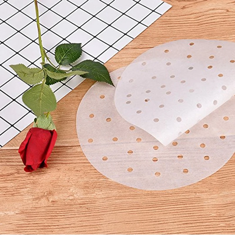 50pcs/bag White Steamer Paper 9 Inch Disposable Non-stick Oil Paper Bread Steamer Cage Paper Steamed Mesh Bakeware Tool
50pcs/bag White Steamer Paper 9 Inch Disposable Non-stick Oil Paper Bread Steamer Cage Paper Steamed Mesh Bakeware Tool
