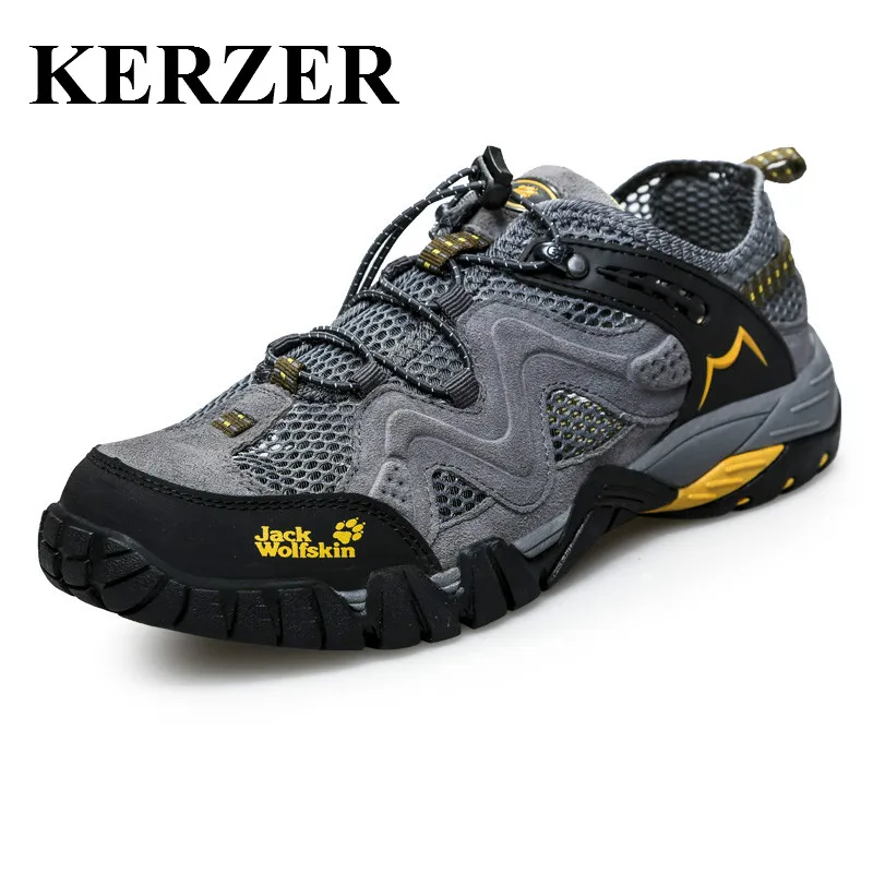 KERZER New Mens Hiking Sneakers Summer Breathable Mountain Climbing Shoes for Men Mesh Men Outdoor Trekking Sneakers Mens Boots
KERZER New Mens Hiking Sneakers Summer Breathable Mountain Climbing Shoes for Men Mesh Men Outdoor Trekking Sneakers Mens Boots