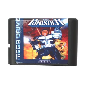 Sega MD game card - The Punisher for 16 bit Sega MD game Cartridge Megadrive Genesis system
Sega MD game card - The Punisher for 16 bit Sega MD game Cartridge Megadrive Genesis system