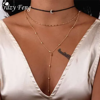 Crazy Feng Hot Women Layering Necklace Collier Ethnique Lether Chokers Boho Statement Layered Beads Necklace Vintage Jewellery
Crazy Feng Hot Women Layering Necklace Collier Ethnique Lether Chokers Boho Statement Layered Beads Necklace Vintage Jewellery