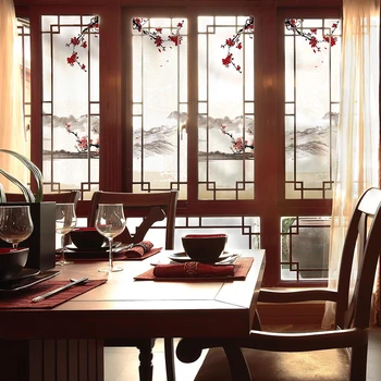Glass frosted window stickers home Chinese style living room decoration Chinese glass stickers window paper foil self-adhesive
Glass frosted window stickers home Chinese style living room decoration Chinese glass stickers window paper foil self-adhesive