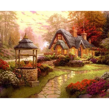 DIY 5D Full Diamond Painting Cross Stitch Autumn cottage Diamond Embroidery Needlework Patterns Rhinestone kits
DIY 5D Full Diamond Painting Cross Stitch Autumn cottage Diamond Embroidery Needlework Patterns Rhinestone kits