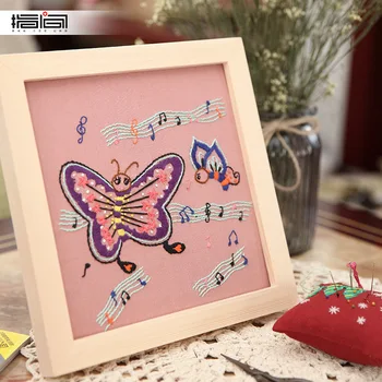 Cute DIY Ribbons Embroidery Needlework Practice Kits for Beginner Cross Stitch Wall Painting Art Decoration Meet Sets Craft Gift
Cute DIY Ribbons Embroidery Needlework Practice Kits for Beginner Cross Stitch Wall Painting Art Decoration Meet Sets Craft Gift