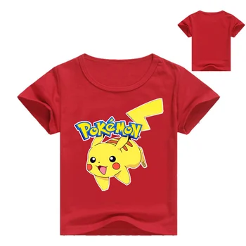 Zomer kinderen kids Shorts t-shirts katoen Pokemon Gaan jongens girlls tops tees pikachu t-shirts 3-16Years baby summer top 1057
Zomer kinderen kids Shorts t-shirts katoen Pokemon Gaan jongens girlls tops tees pikachu t-shirts 3-16Years baby summer top 1057