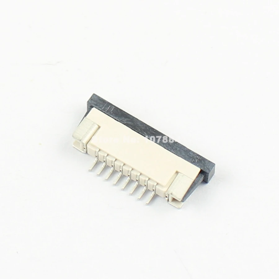 50 шт. гибкие печатные платы FFC 1 мм Шаг 8 Pin с выдвижными ящиками Тип ленты плоский
