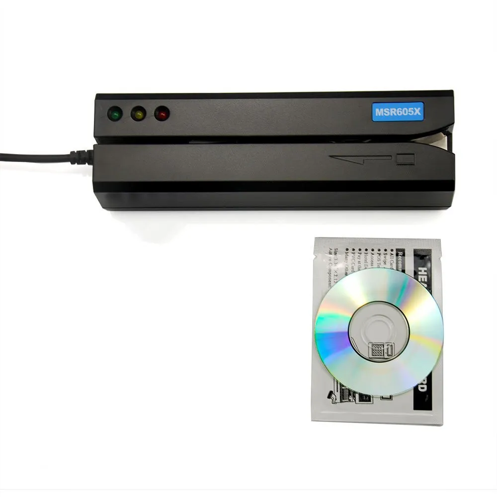 MSR605X USB card magcard reader writer without Power adaptor compatible MSR606i msr605 msr x6 msr900 msrx6bt
MSR605X USB card magcard reader writer without Power adaptor compatible MSR606i msr605 msr x6 msr900 msrx6bt