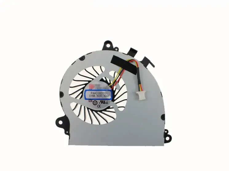 New For MSI GS70 GS72 For AAVID PAAD06015SL 0.55A 5VDC N346 3Pin 3Wire CPU Cooling Fan
New For MSI GS70 GS72 For AAVID PAAD06015SL 0.55A 5VDC N346 3Pin 3Wire CPU Cooling Fan