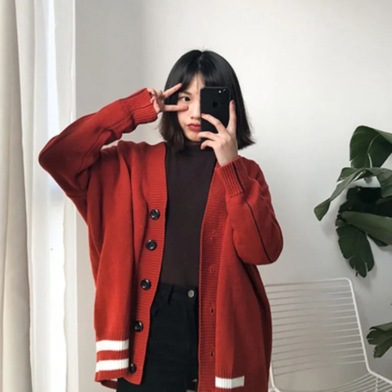 2 colors 2017 Spring and autumn color block stripe sweaters womens cardigan feminino (A9353)
2 colors 2017 Spring and autumn color block stripe sweaters womens cardigan feminino (A9353)