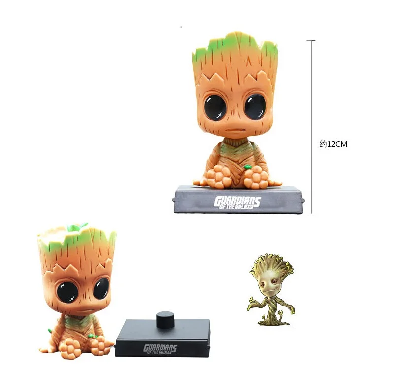 12CM Evade Glue Guardians of The Galaxy Vol 2 Action Figure Shaking His Head Doll Car Furnishing Articles Model Holiday Gift
12CM Evade Glue Guardians of The Galaxy Vol 2 Action Figure Shaking His Head Doll Car Furnishing Articles Model Holiday Gift
