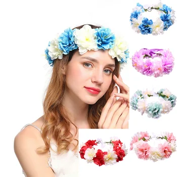 2019 Women Head Wreath For Girls Hair Headband Flower Crown Wedding Garland Forehead Hair accessories Headdress Band
2019 Women Head Wreath For Girls Hair Headband Flower Crown Wedding Garland Forehead Hair accessories Headdress Band