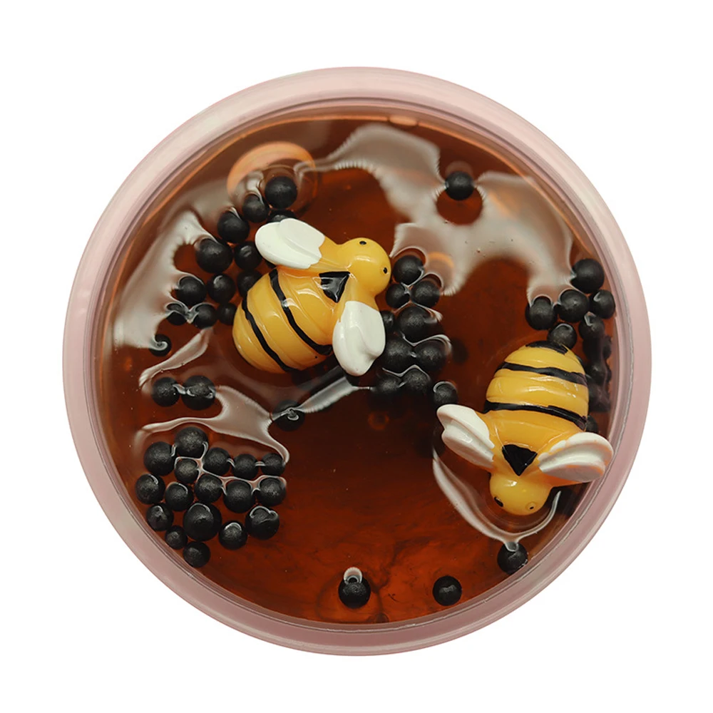 60ml Honey Bee Slime Mud Transparent Crystal Mud Montessori Mixing Cloud Slime Putty Clay Relax Toys For Children DIY Craft Toys
60ml Honey Bee Slime Mud Transparent Crystal Mud Montessori Mixing Cloud Slime Putty Clay Relax Toys For Children DIY Craft Toys