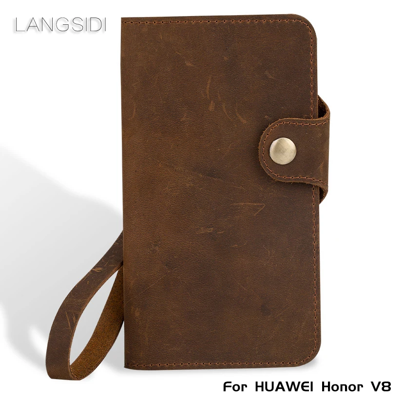 Luxury Genuine Leather flip Case For HUAWEI Honor V8 retro crazy horse leather buckle style soft silicone bumper phone cover
Luxury Genuine Leather flip Case For HUAWEI Honor V8 retro crazy horse leather buckle style soft silicone bumper phone cover
