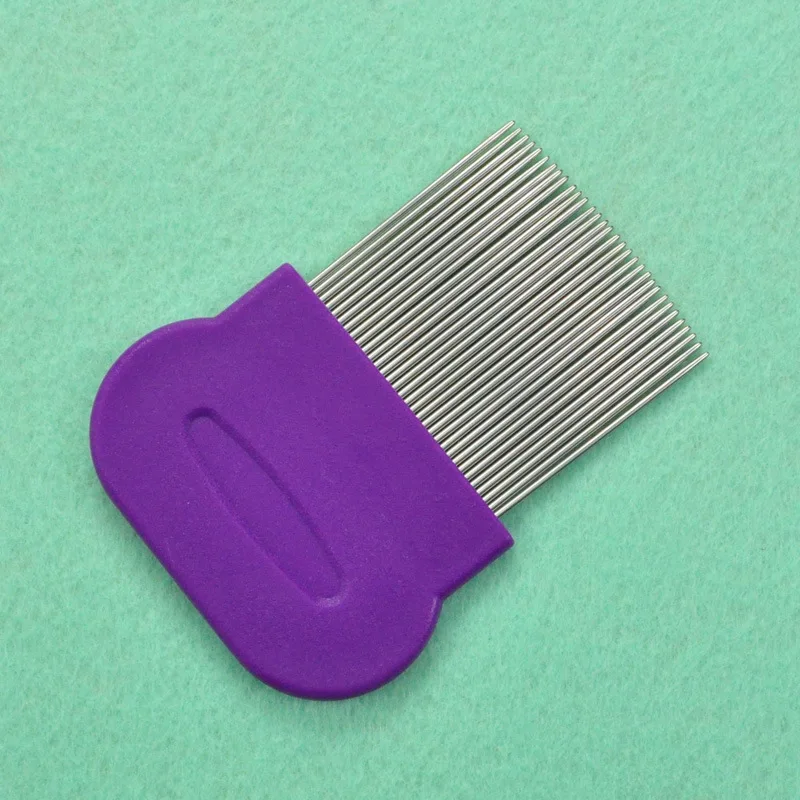 Fine-toothed stainless steel needle row comb to remove scorpion grass locust pet comb cat dog flea comb grooming comb
Fine-toothed stainless steel needle row comb to remove scorpion grass locust pet comb cat dog flea comb grooming comb
