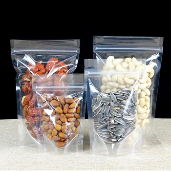 4.3''x7.1'' (11x18cm) Stand Up Clear Plastic Packaging Pack Bag for Food Coffee Nuts Storage Resealable Zipper Lock Package Bag
4.3''x7.1'' (11x18cm) Stand Up Clear Plastic Packaging Pack Bag for Food Coffee Nuts Storage Resealable Zipper Lock Package Bag