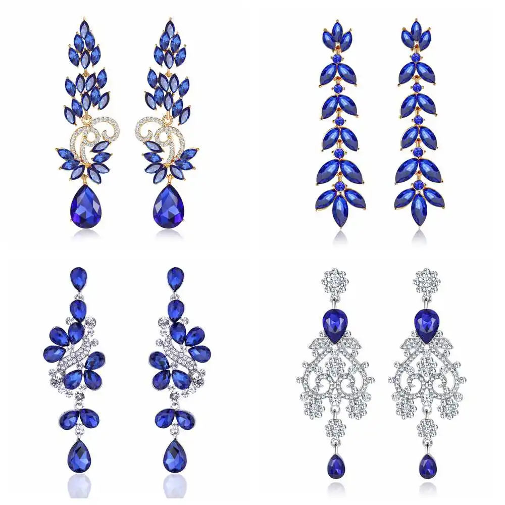 Minmin 12 types Statement Flower Colorful Crystal Long Drop Earrings Unique Shiny Rhinestone Korean Earring 2019 Fashion Jewelry
Minmin 12 types Statement Flower Colorful Crystal Long Drop Earrings Unique Shiny Rhinestone Korean Earring 2019 Fashion Jewelry