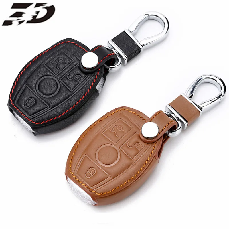 For Mercedes Benz Accessories W203 W210 W211 W124 Keyrings Keychain For Benz Genuine Leather 3 Button Smart Car Key Case Cover
For Mercedes Benz Accessories W203 W210 W211 W124 Keyrings Keychain For Benz Genuine Leather 3 Button Smart Car Key Case Cover