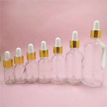 2/10pcs 5/10/15/20/30/50/100ML DIY Clear Glass Essential oil Bottle Container with Gold Aluminum White Latex Head Dropping Cover
2/10pcs 5/10/15/20/30/50/100ML DIY Clear Glass Essential oil Bottle Container with Gold Aluminum White Latex Head Dropping Cover