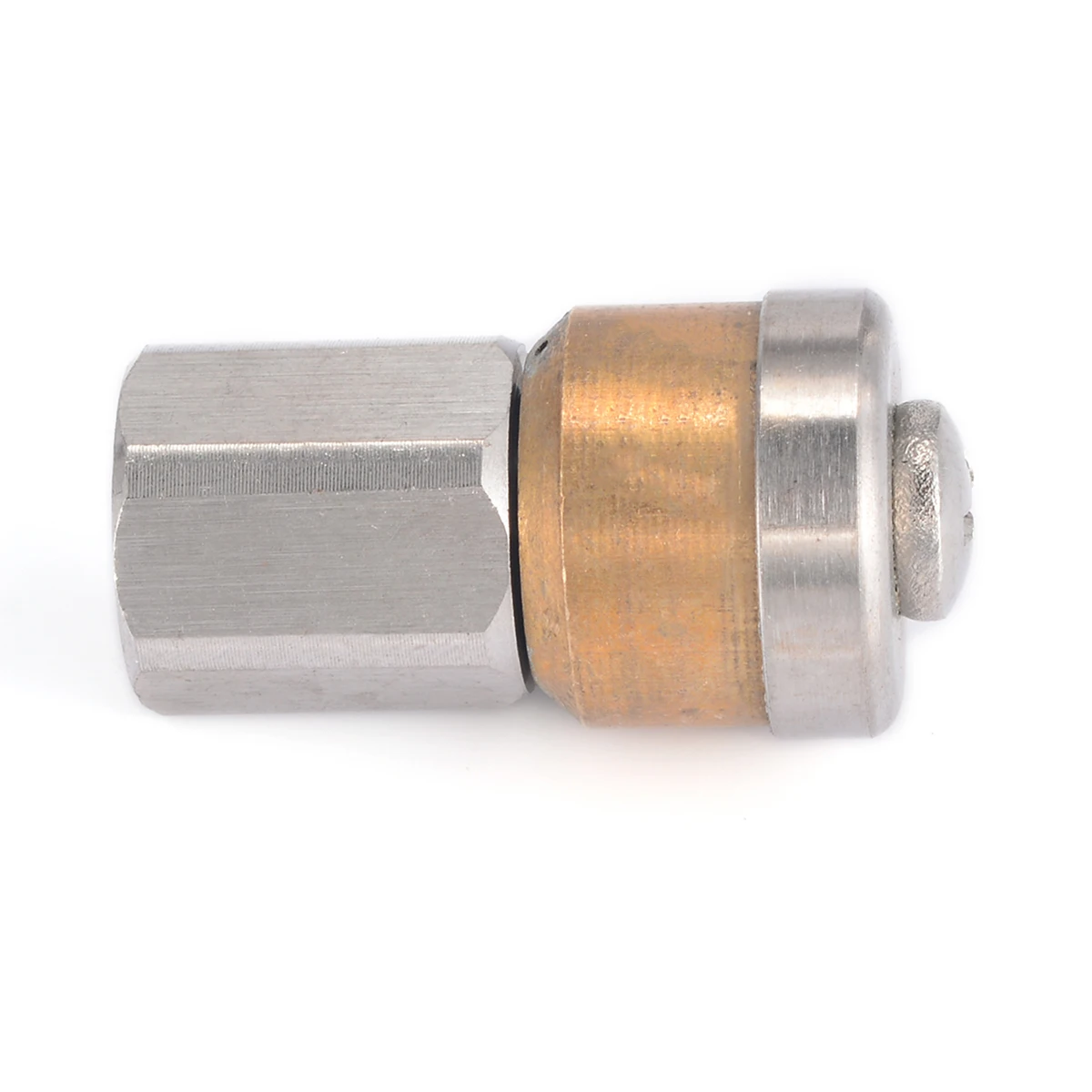 Mayitr Rotary Cleaning Nozzle 3 Jet 1/8" Female Stainless Steel Sewer Pipe Washing Sprayer Nozzle Clean Dredge Nozzles
Mayitr Rotary Cleaning Nozzle 3 Jet 1/8" Female Stainless Steel Sewer Pipe Washing Sprayer Nozzle Clean Dredge Nozzles
