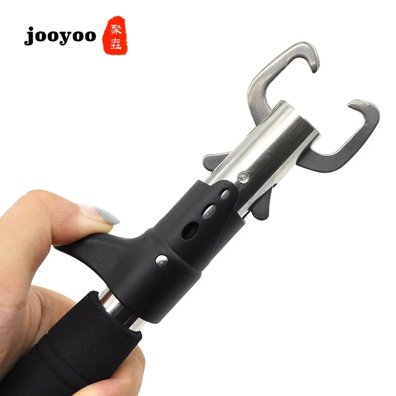 Portable Fishing Gripper Stainless Steel Fish Lip Grip Handle Grab Carp Alicate High Quality Fishing Tackle Tools jooyoo
Portable Fishing Gripper Stainless Steel Fish Lip Grip Handle Grab Carp Alicate High Quality Fishing Tackle Tools jooyoo