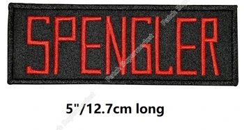 100 piece Large SPENGLER Ghostbuster Ghost buster name tapes Crest Badge TV movie Embroidered iron on patches halloween costume 
100 piece Large SPENGLER Ghostbuster Ghost buster name tapes Crest Badge TV movie Embroidered iron on patches halloween costume