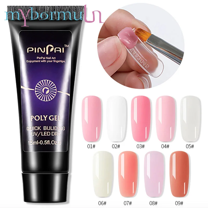 15ml Poly Gel Finger Extension 9 colors nail design poly-nail gel builder Camouflage UV LED Hard Gel Acrylic Builder Gel 2019
15ml Poly Gel Finger Extension 9 colors nail design poly-nail gel builder Camouflage UV LED Hard Gel Acrylic Builder Gel 2019