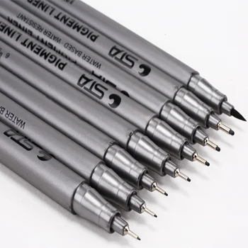STA 9 Pigma Micron Ink Marker Pen Set, 0.05 0.1 0.2 0.3 0.4 0.5 0.6 0.8 mm Tips ,Brush, Black Ink, Ideal for Drawing and Writing
STA 9 Pigma Micron Ink Marker Pen Set, 0.05 0.1 0.2 0.3 0.4 0.5 0.6 0.8 mm Tips ,Brush, Black Ink, Ideal for Drawing and Writing