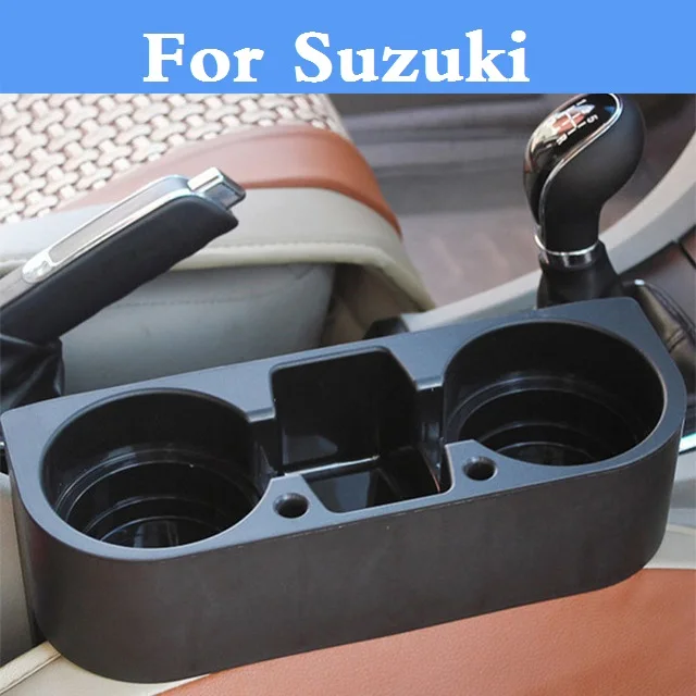 

Car styling Seat Drink Cup Holder Mount Stand Box Organizer For Suzuki Aerio Baleno Celerio Cervo Escudo Forenza Grand Vitara