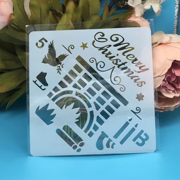 New 5inch Christmas Triumphal Arch Layering Stencils Wall Paint Scrapbook Coloring Embossing Album Decorative Card Template
New 5inch Christmas Triumphal Arch Layering Stencils Wall Paint Scrapbook Coloring Embossing Album Decorative Card Template
