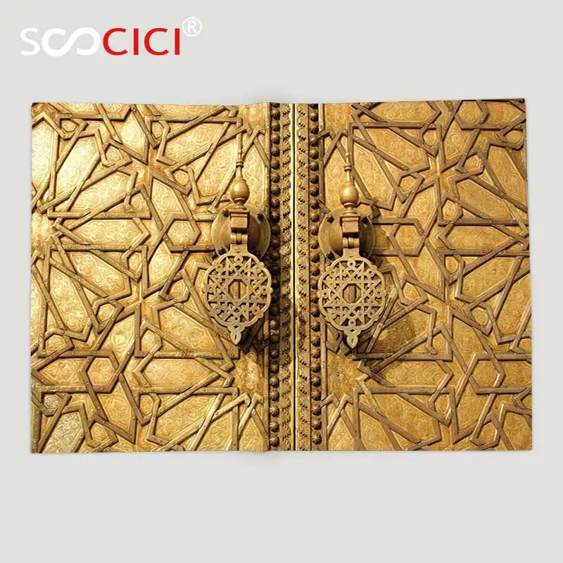 Custom Soft Fleece Throw Blanket Moroccan Decor Main Golden Gates Of Royal Palace In Marrakesh Morocco Travel Tourist Attraction
Custom Soft Fleece Throw Blanket Moroccan Decor Main Golden Gates Of Royal Palace In Marrakesh Morocco Travel Tourist Attraction