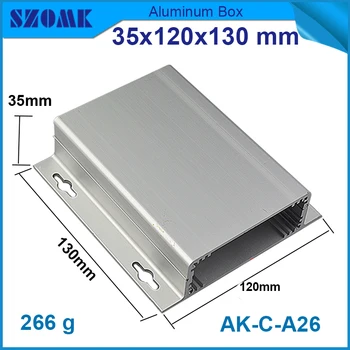 1 piece free shipping wall hanging up aluminum junction housing for GPS tracking box or LED sensor housing 35(H)x120(W)x130(L)mm
1 piece free shipping wall hanging up aluminum junction housing for GPS tracking box or LED sensor housing 35(H)x120(W)x130(L)mm
