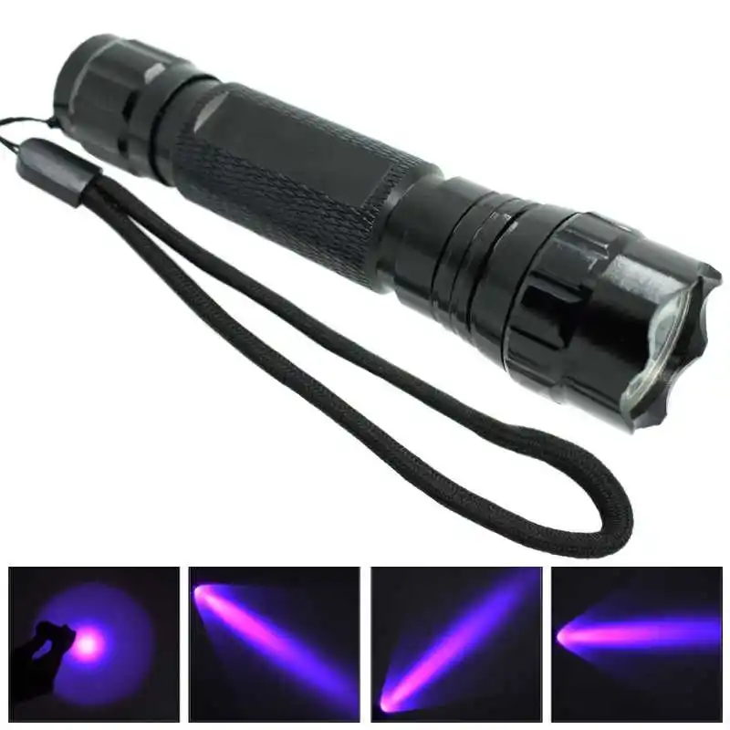 LED UV Flashlight Ultra Violet Torch Waterproof Uv Lamp Purple Light Money Detector ultraviolet Flashlight 395nm Lanterna X900
LED UV Flashlight Ultra Violet Torch Waterproof Uv Lamp Purple Light Money Detector ultraviolet Flashlight 395nm Lanterna X900
