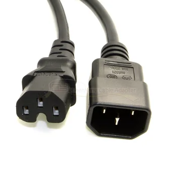 100PCS/IEC 320 C14 Male to C15 Female Power Extension Cable for Kettle Plug 100cm
100PCS/IEC 320 C14 Male to C15 Female Power Extension Cable for Kettle Plug 100cm