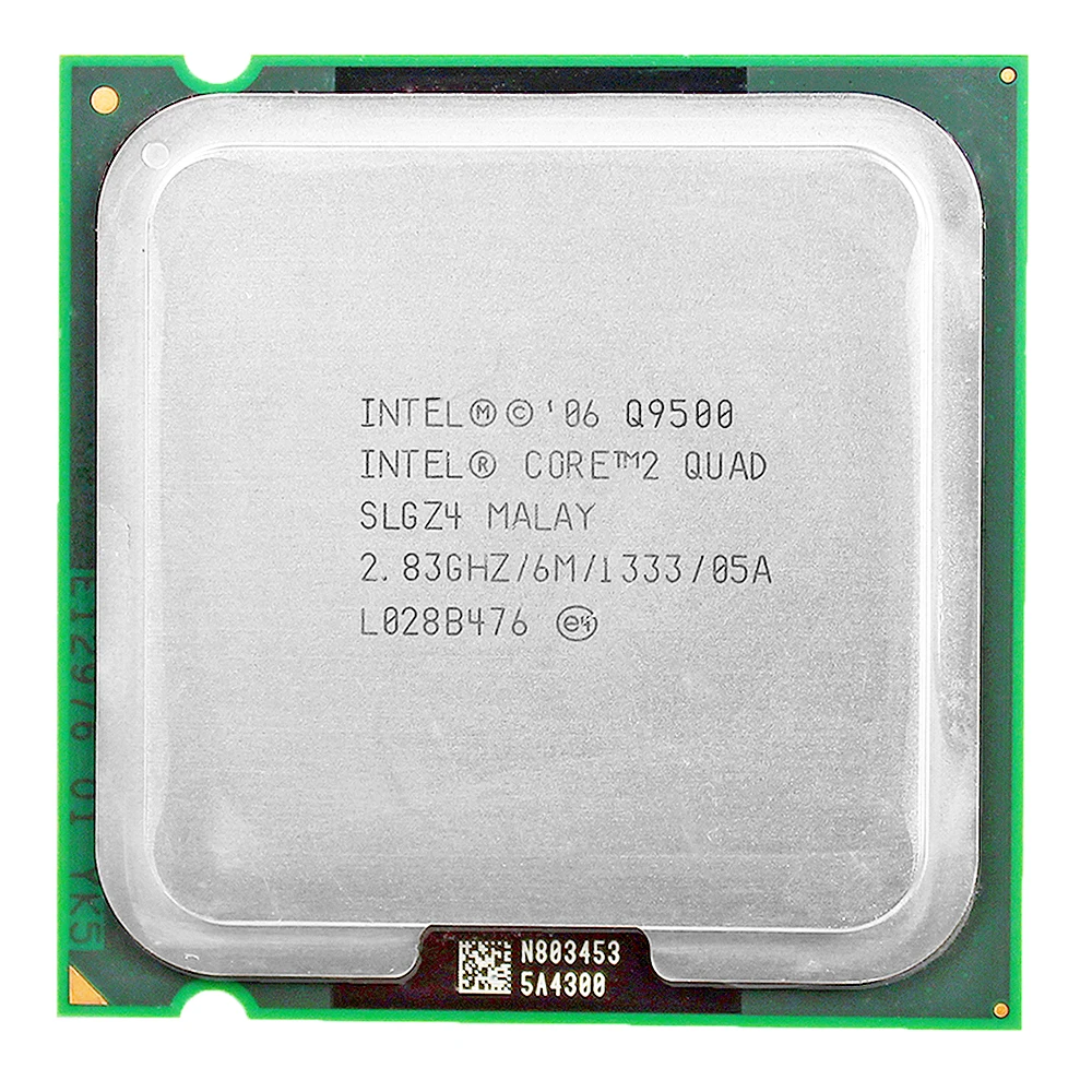 Процессор intel core 2 quad Q9500 775 ГГц 6 Мб 83 Socket 1333 LGA | Компьютеры и офис