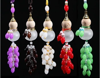 Car Pendant Perfume Bottle Colored Beads Gourd Safe Glass Car Accessories Gift Automotive Interiors 2PCS/LOT
Car Pendant Perfume Bottle Colored Beads Gourd Safe Glass Car Accessories Gift Automotive Interiors 2PCS/LOT
