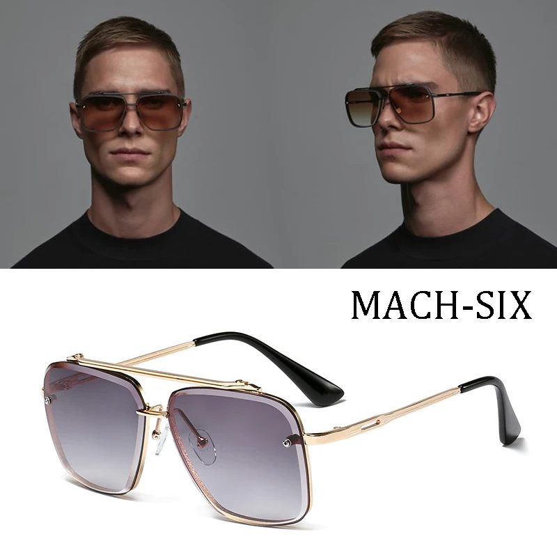 LVVKEE Hot Fashion Luxury Classic Mach Six Style Gradient lens Men Sunglasses Men Vintage Brand Design Sun Glasses Oculos De Sol
LVVKEE Hot Fashion Luxury Classic Mach Six Style Gradient lens Men Sunglasses Men Vintage Brand Design Sun Glasses Oculos De Sol